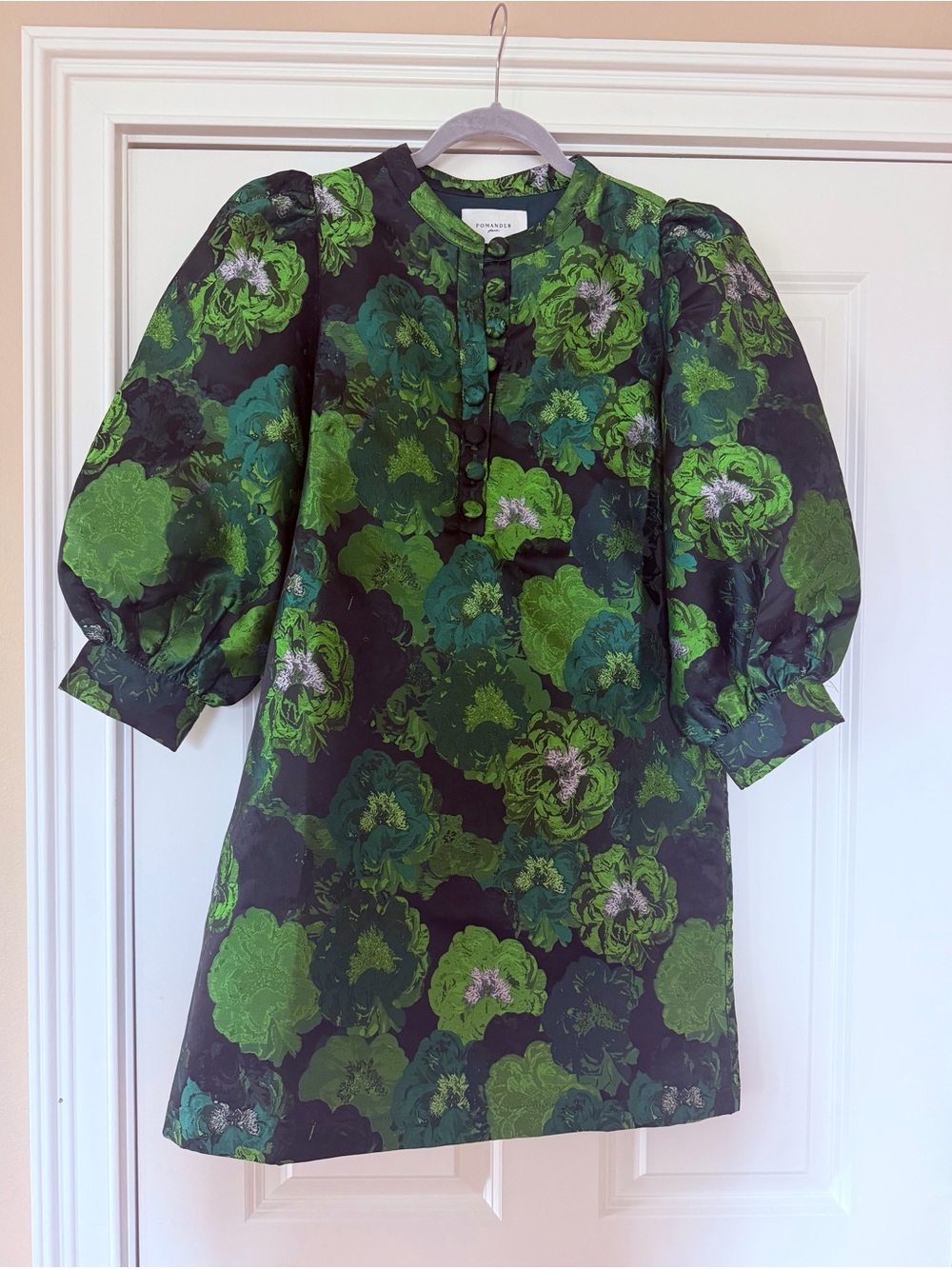 Pomander Place Samantha Dress S Green Mini Dress